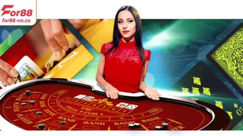 Live Baccarat - Trải Nghiệm Cá Cược Kịch Tính Ở Nhà Cái For88 2 Sơ lược về tựa game đặt cược hấp dẫn ở For88