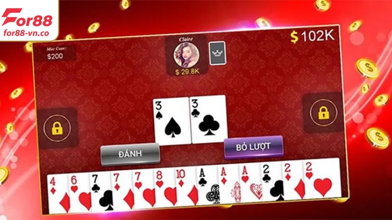 Tiến Lên Miền Nam - Trò Bài Ăn Khách Nhất Tại For88 3 Khám phá quy luật chung của tiến lên miền Nam
